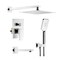 Kibi Cube Pressure Balanced 3-Function Shower System with Rough-In Valve, Chrome KSF406CH - alternate 1